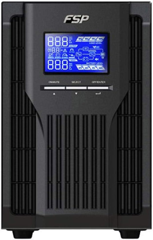 FSP UPS ONLINE CHAMP 1K TOWER 1000VA 900W 230V IECx3