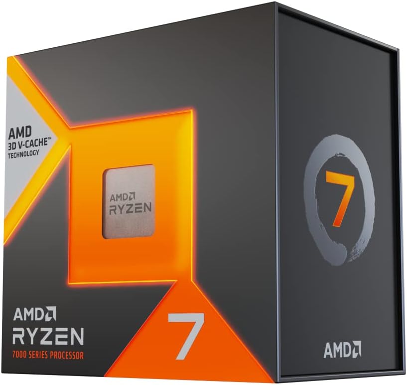 Cpu Amd Ryzen 7 7800X3D BOX AM5 4.2GHz con 3D V Cache technology