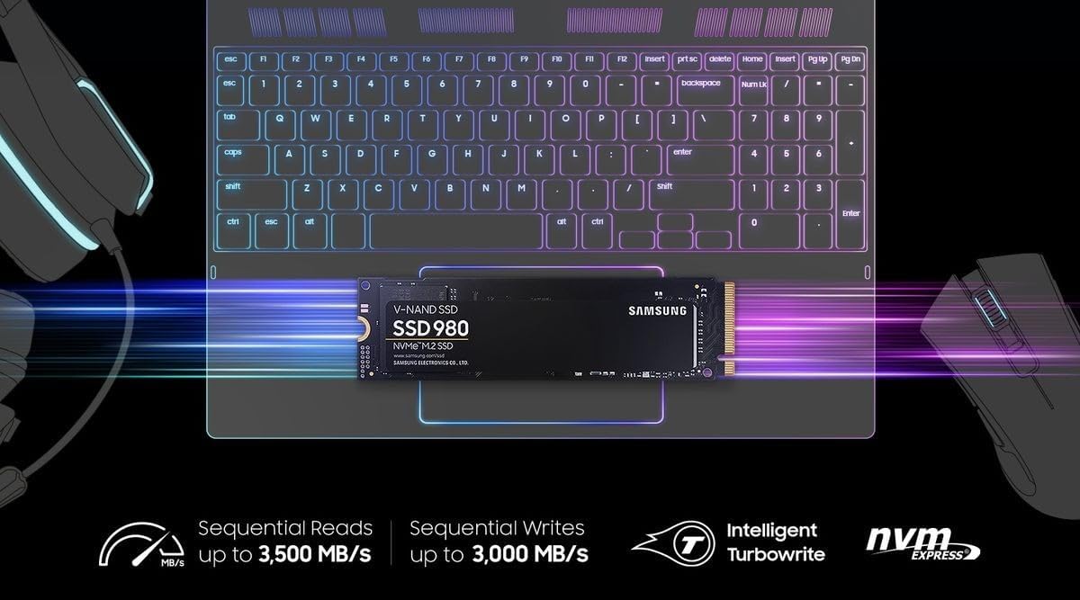 SAMSUNG SSD 980 BASIC 1TB MZ-V8V1T0BW PCIe 3X4 NVME R/W 3500/3300 (SIAE)