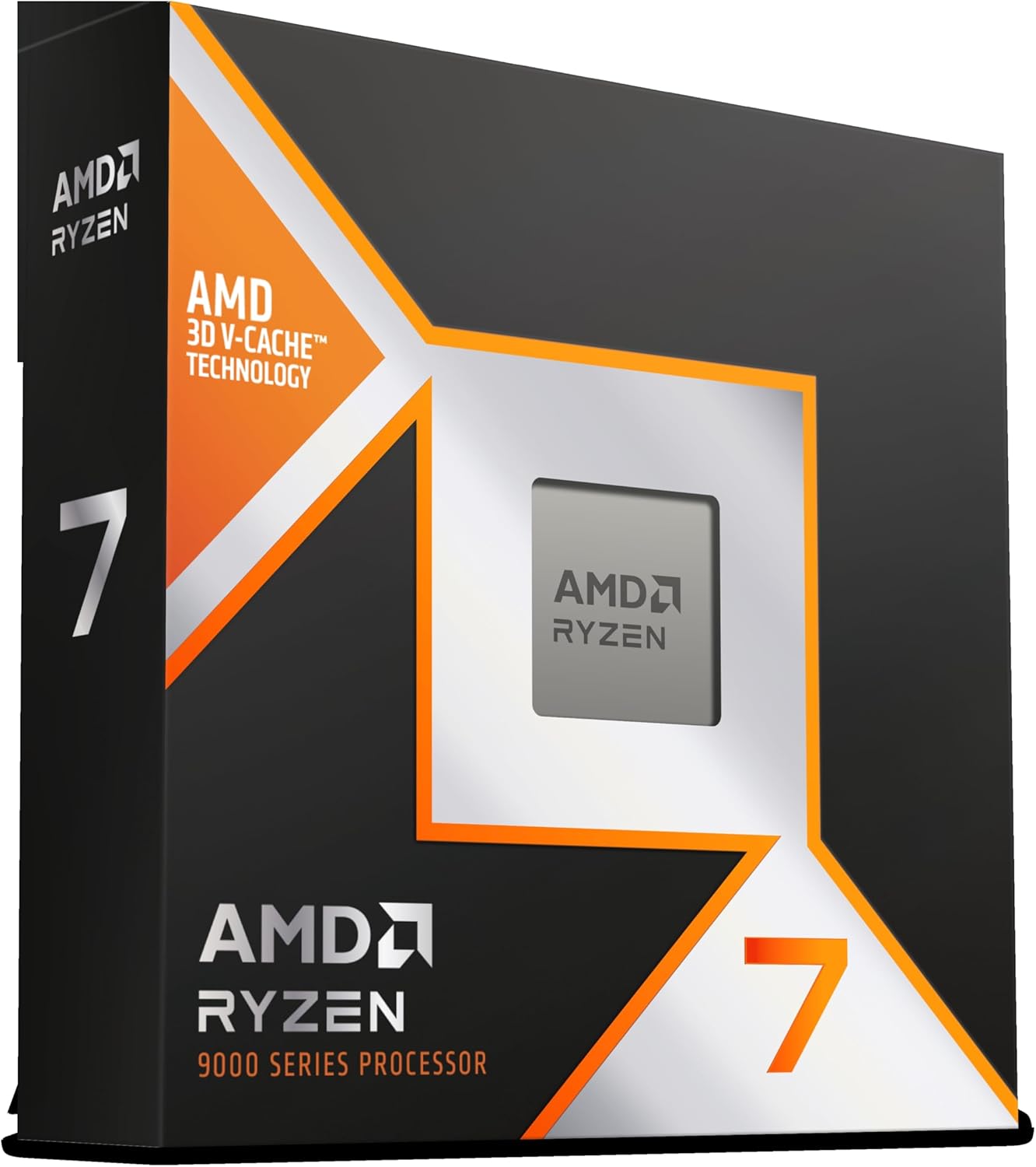 CPU AMD RYZEN 7 9800X3D BOX AM5 senza ventola TDP 120W, Fino a 5.2 GHz di Frequenza Boost