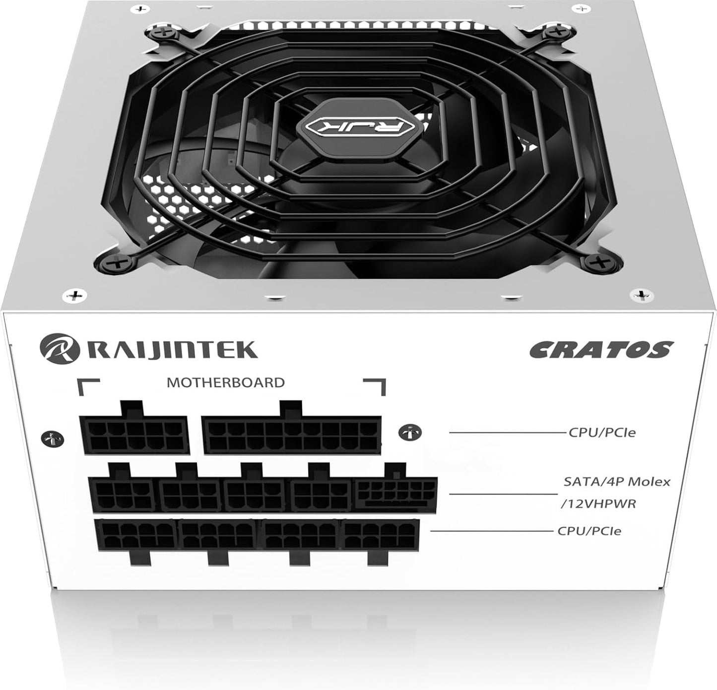 RAIJINTEK ALIM. CRATOS 850 WHITE F.MODULARE ATX 3.1 80+ GOLD