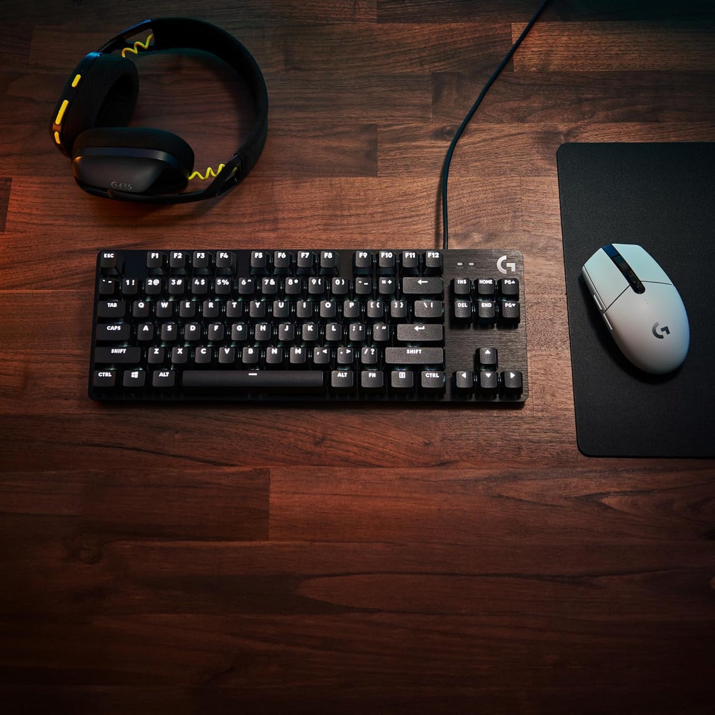 Logitech G G435 LIGHTSPEED Cuffie Gaming Wireless Bluetooth Nero
