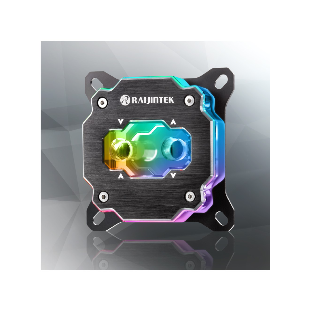 RAIJINTEK WATER BLOCK FORKIS PRO RBW 5V ARGB G1/4'' per INTEL & AMD