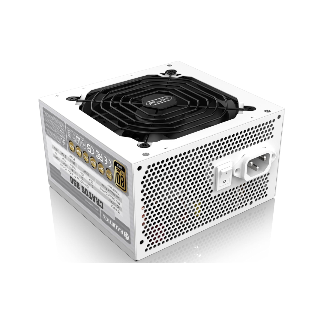 RAIJINTEK ALIM. CRATOS 850 WHITE F.MODULARE ATX 3.1 80+ GOLD