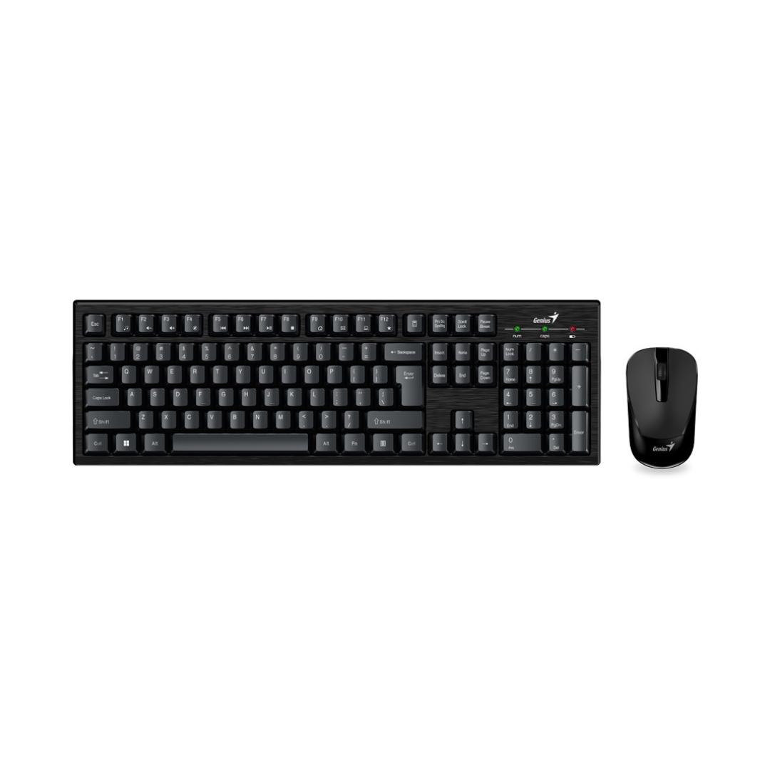 GENIUS TASTIERA + MOUSE WIR. KM-8101 BLACK IT