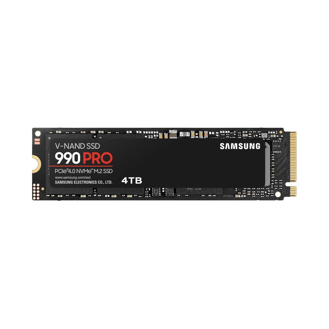 SAMSUNG SSD 990 PRO 4TB MZ-V9P4T0BW PCIe 4x4 NVME R/W 7450/6900 (SIAE)