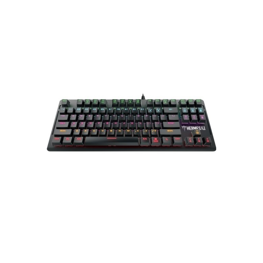 GAMDIAS TASTIERA HERMES E2 US MECCANICA RETROILL. 7 COLORI - PS4