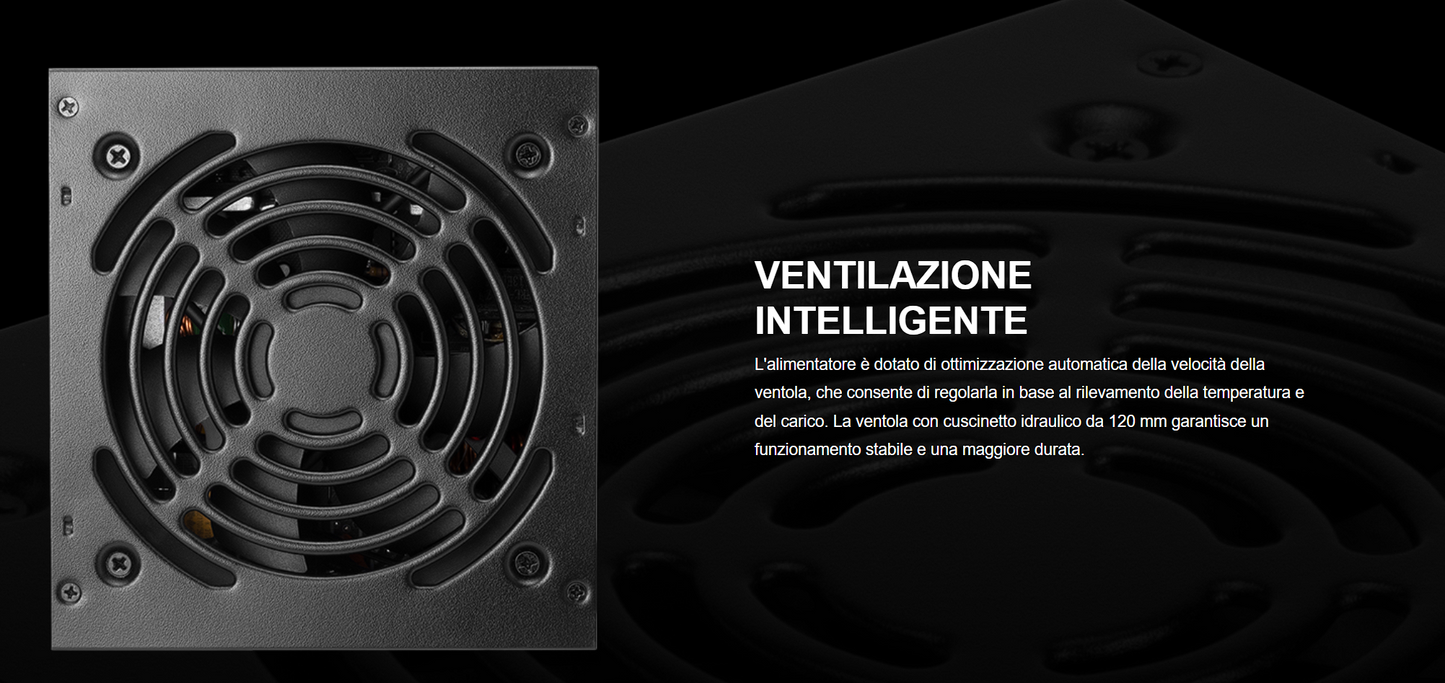 Alimentatore Gamdias HELIOS M1-650B – 650W, cablato, Certificazione 80 PLUS Bronze