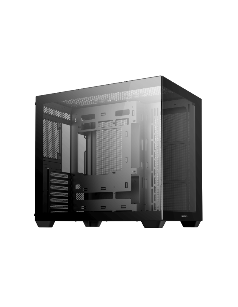 DEEPCOOL CASE MID TOWER CG530 TG R-CG530-BKNDA0-G-1 (senza ventole)