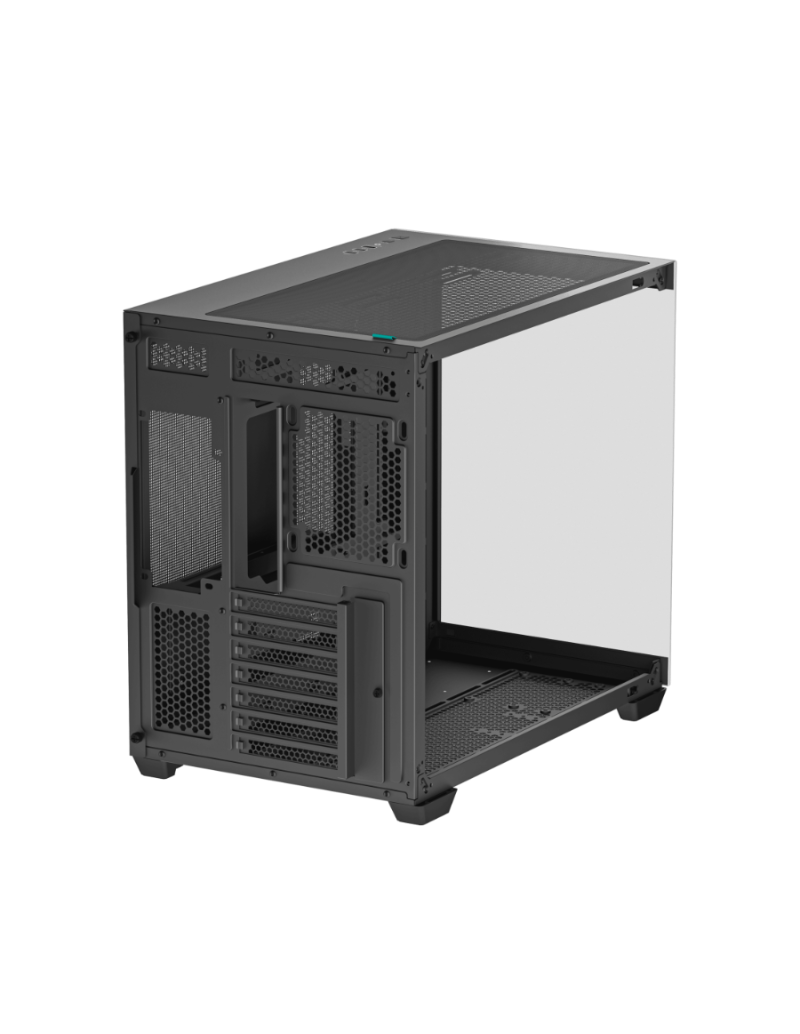 DEEPCOOL CASE MID TOWER CG530 TG R-CG530-BKNDA0-G-1 (senza ventole)