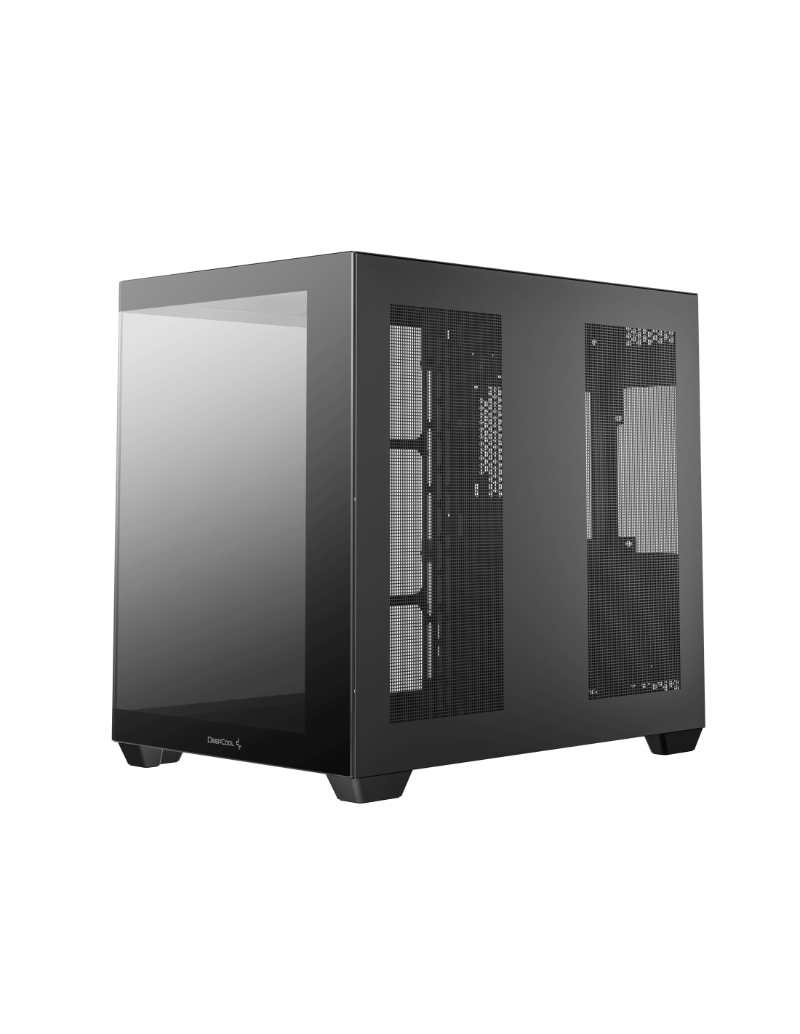 DEEPCOOL CASE MID TOWER CG530 TG R-CG530-BKNDA0-G-1 (senza ventole)