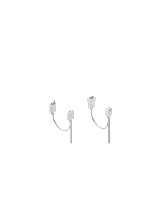 FRACTAL VENTOLINA CASE ASPECT 14 RGB PWM WHITE FRAME