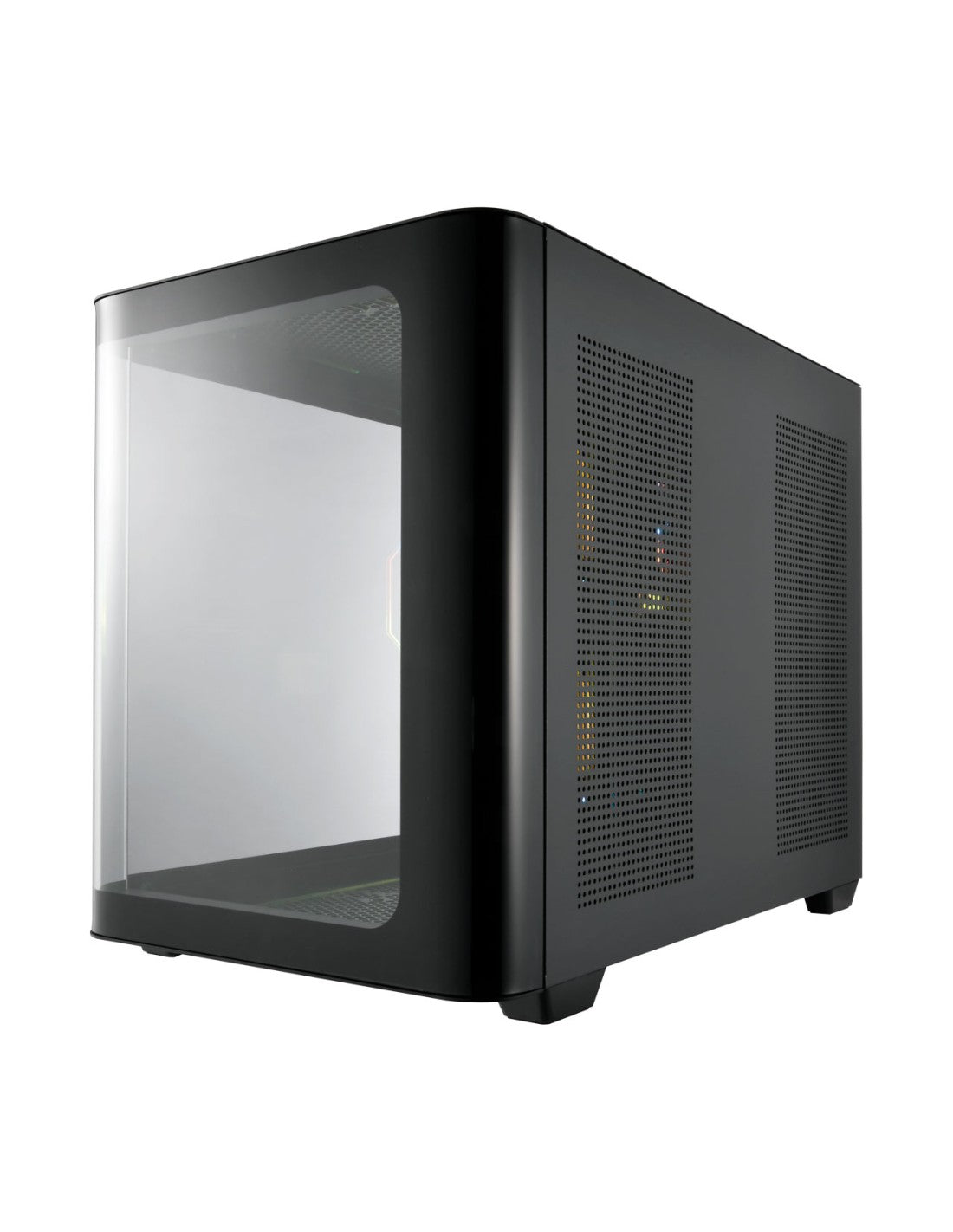 FSP CASE M.TOWER S380 BA PANELLO LATERALE CURVO 3xARGB FANS 2xUSB3 Type C