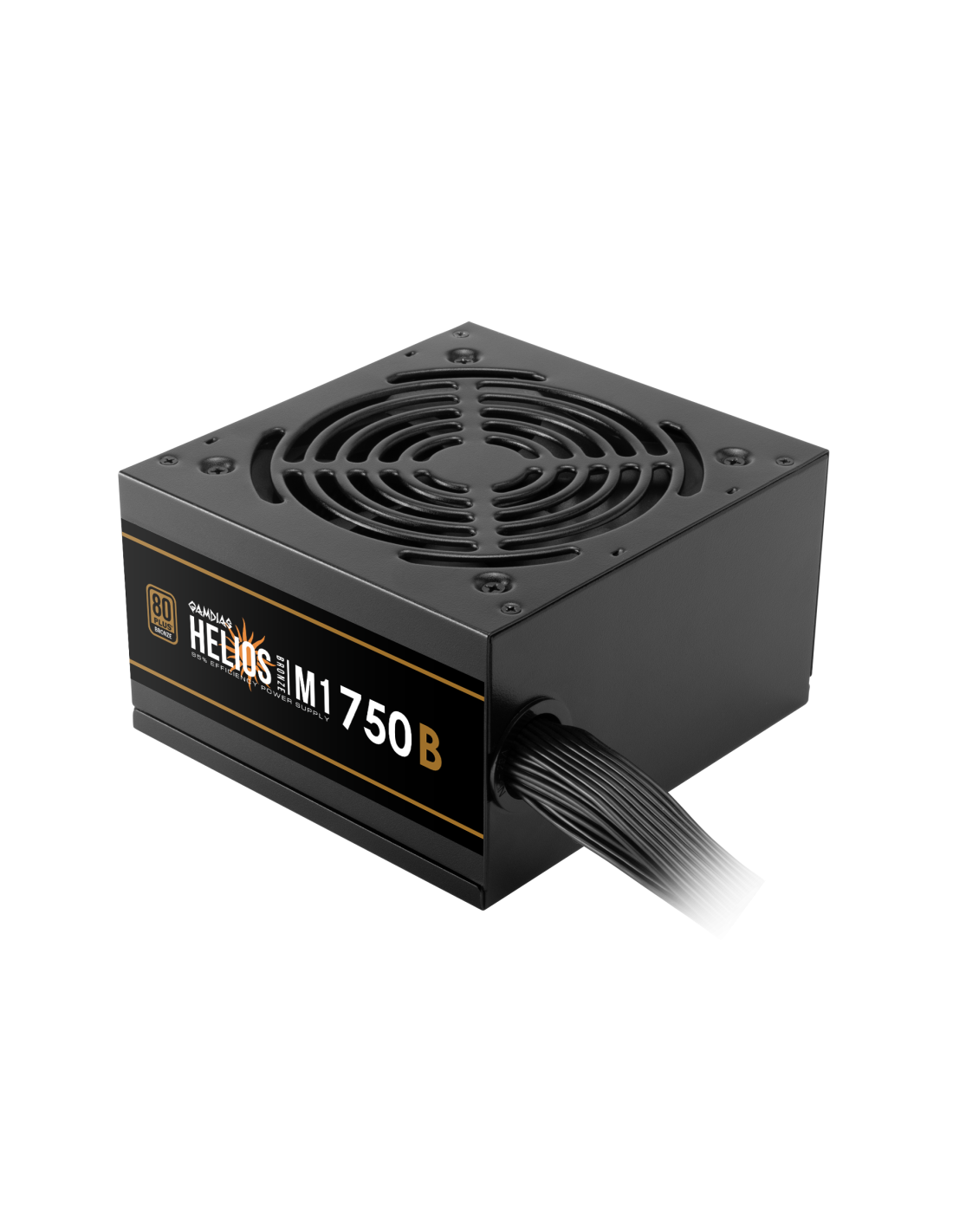 Alimentatore Gamdias HELIOS M1-750B – 750W, cablato, Certificazione 80 PLUS Bronze