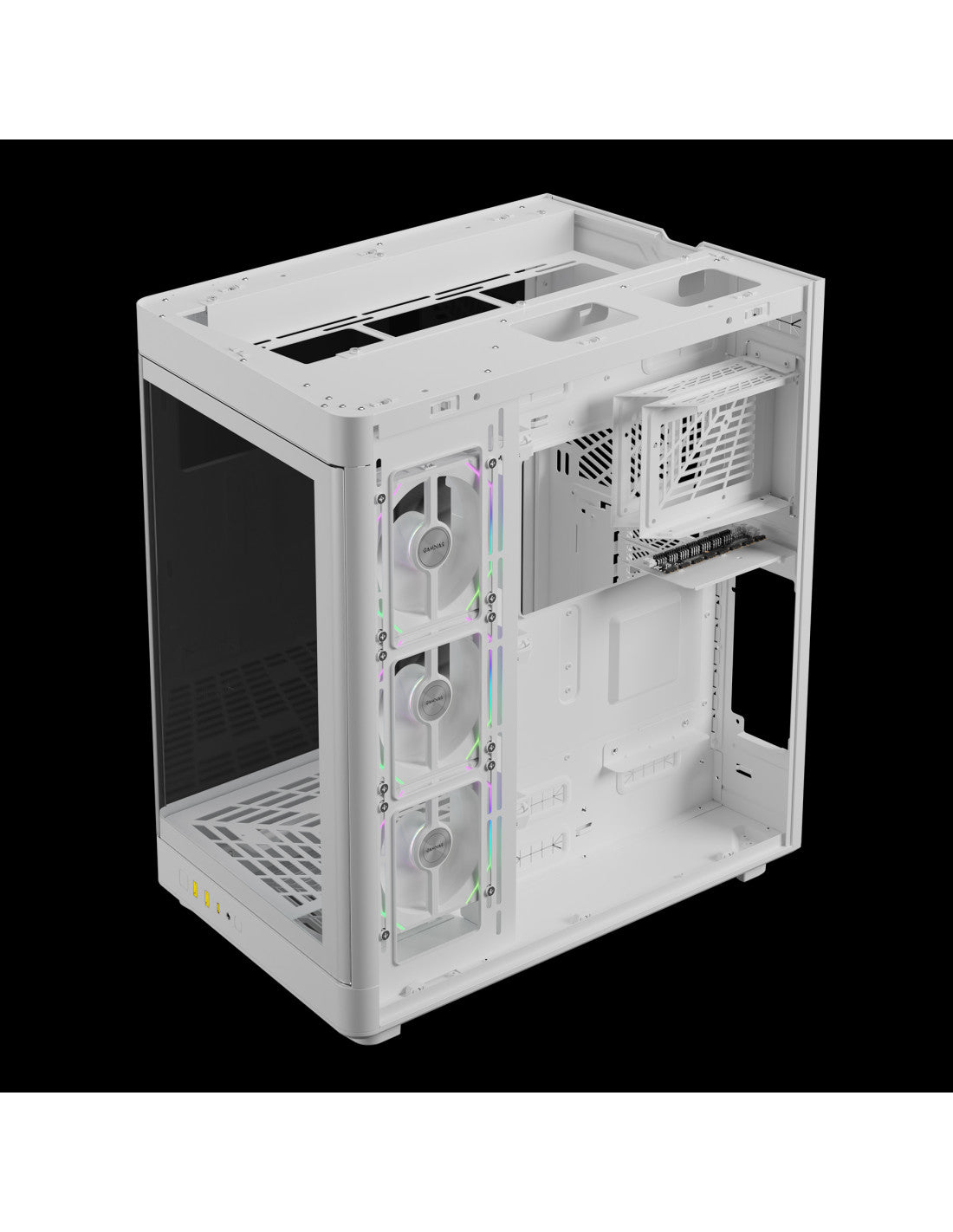 GAMDIAS CASE FULL TOWER NESO P1 PRO WW 2*TG 3xAEOLUS P2 DISPLAY (ORIZ&VERT)
