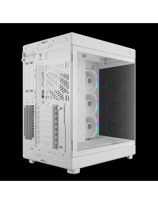 GAMDIAS CASE FULL TOWER NESO P1 PRO WW 2*TG 3xAEOLUS P2 DISPLAY (ORIZ&VERT)