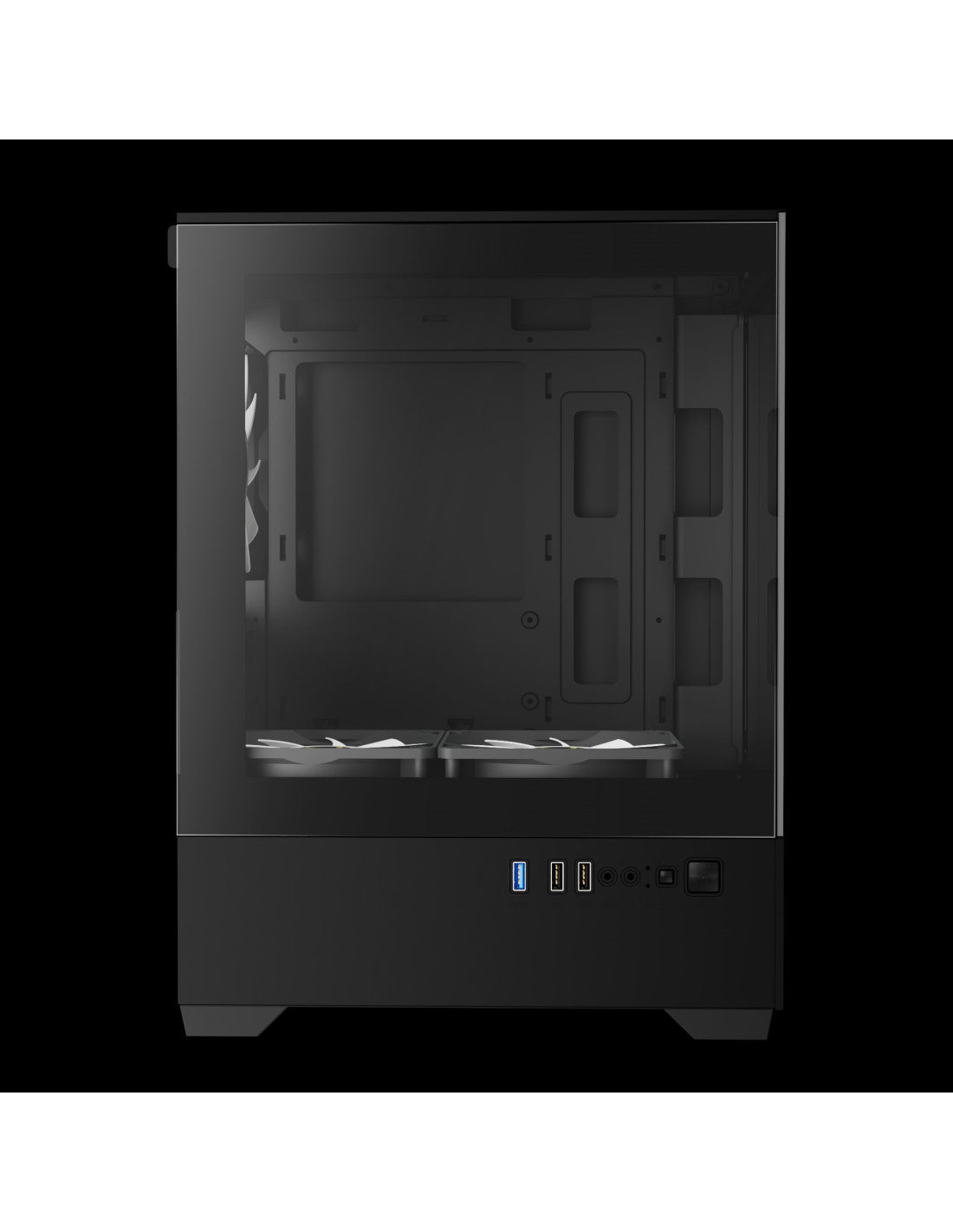 GAMDIAS CASE MID TOWER AURA GC9M ARGB 2xTG 3x120mm ARGB FILTRO MAGNETICO