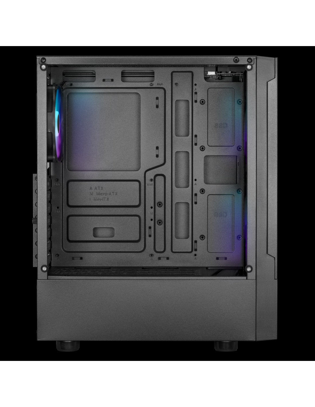GAMDIAS CASE MID TOWER TALOS E3 3x120mm ARGB MESH