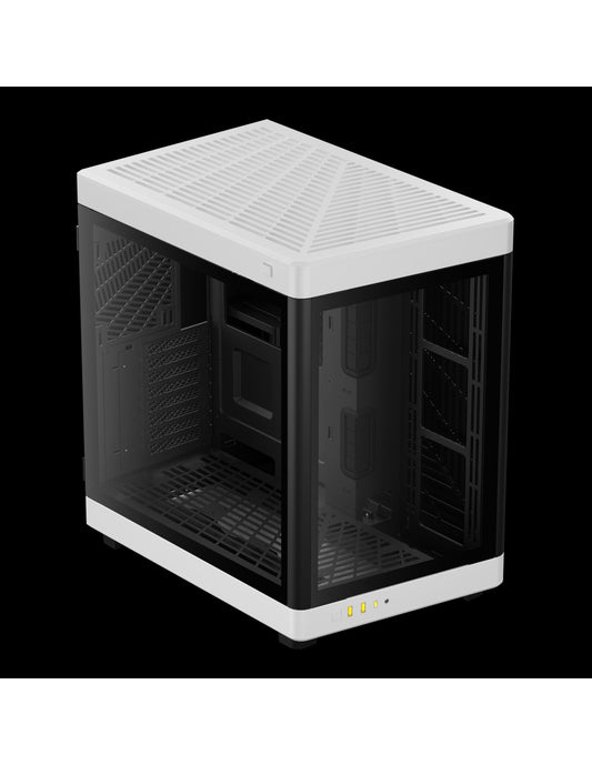 GAMDIAS CASE TOWER NESO P1 BW BIANCO/NERO 2*TG 5V ARGB MB (x RTX4090..)
