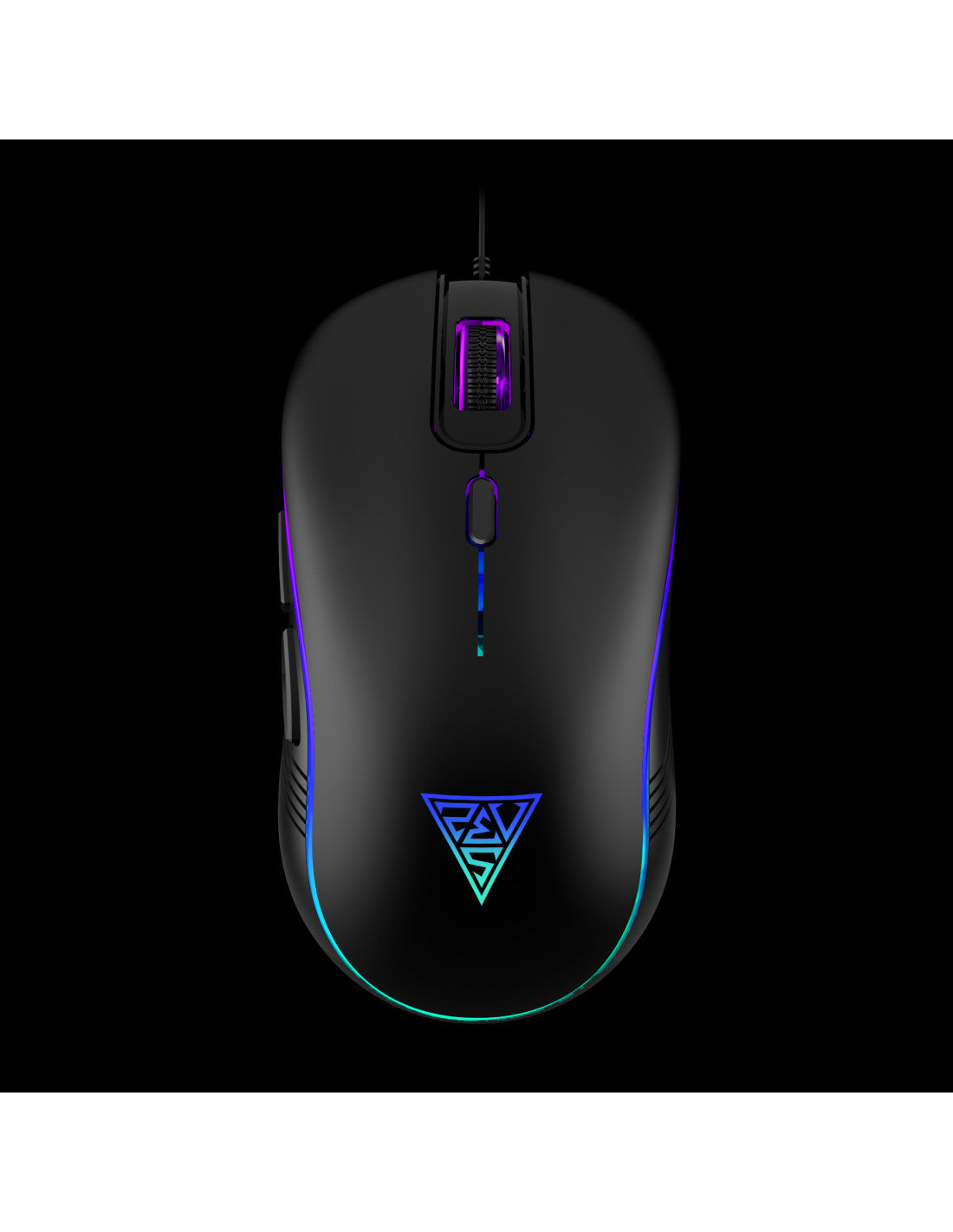 GAMDIAS MOUSE GAMING AURA GS3 LUCI MULTIC 6*KEYS 3600DPI ERGONOMIC