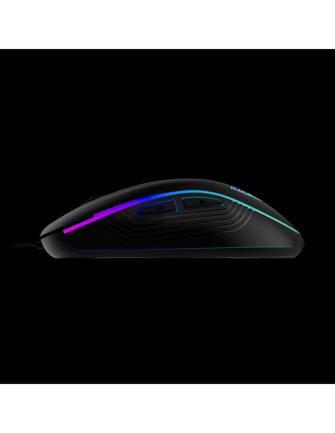 GAMDIAS MOUSE GAMING AURA GS3 LUCI MULTIC 6*KEYS 3600DPI ERGONOMIC