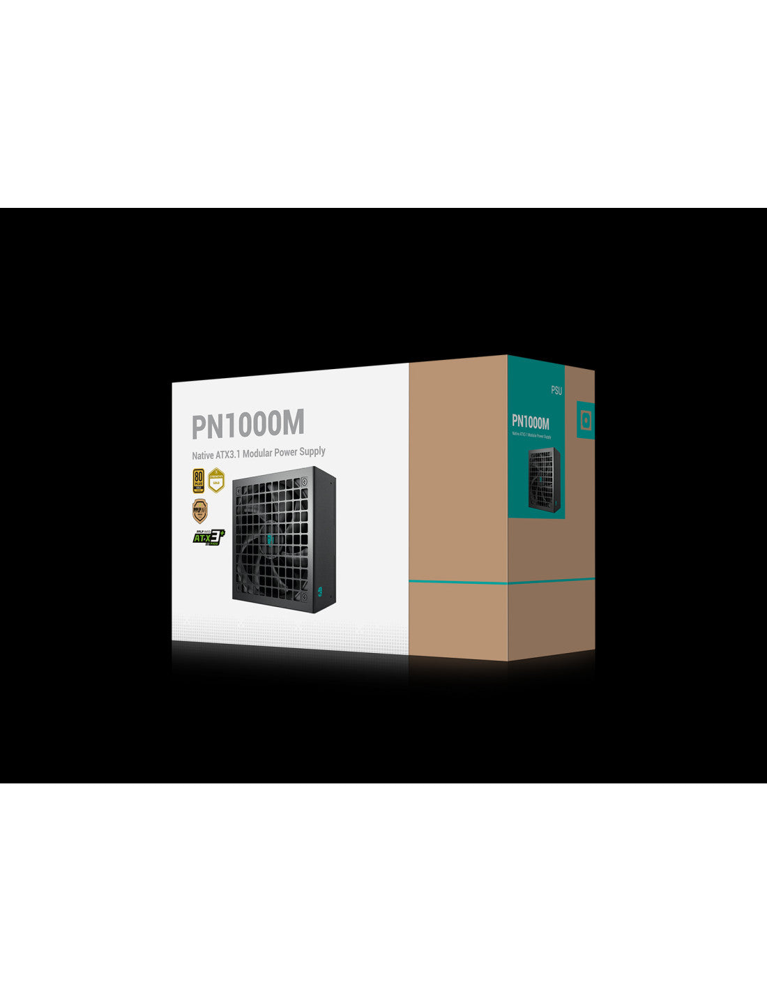 GAMER STORM ALIM. PN1000-M 1000W GOLD ATX3.1 PCIe 5.1 F.MODULARE (BY DEEPCO