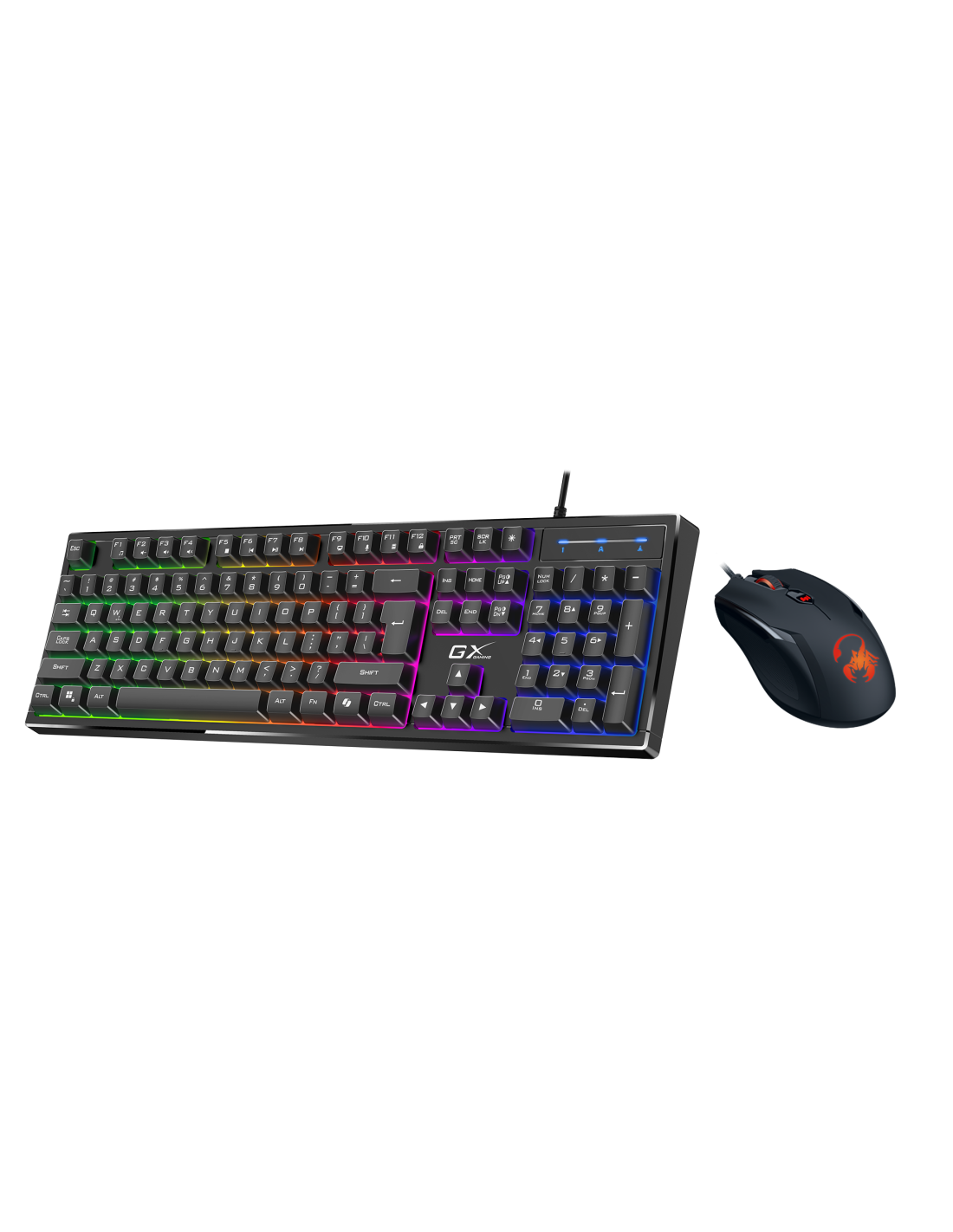GENIUS GAMING COMBO TASTIERA + MOUSE SCORPION KM-GX6 IT