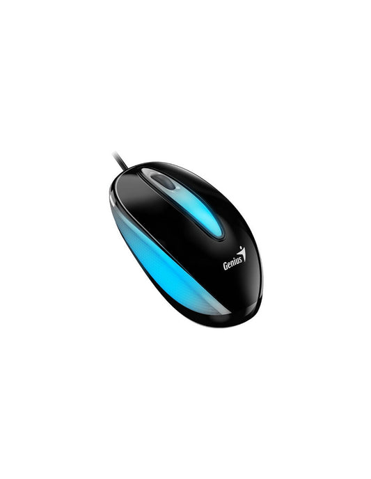GENIUS MOUSE USB DX-MINI FLASHING LED BLACK