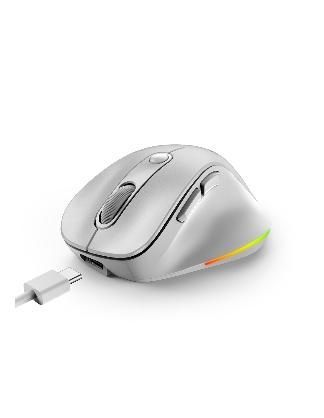 GENIUS MOUSE WIR. ERGO 9000S PRO MINI RGB BT DUO WIRELESS (BT +2.4Ghz) PEAR
