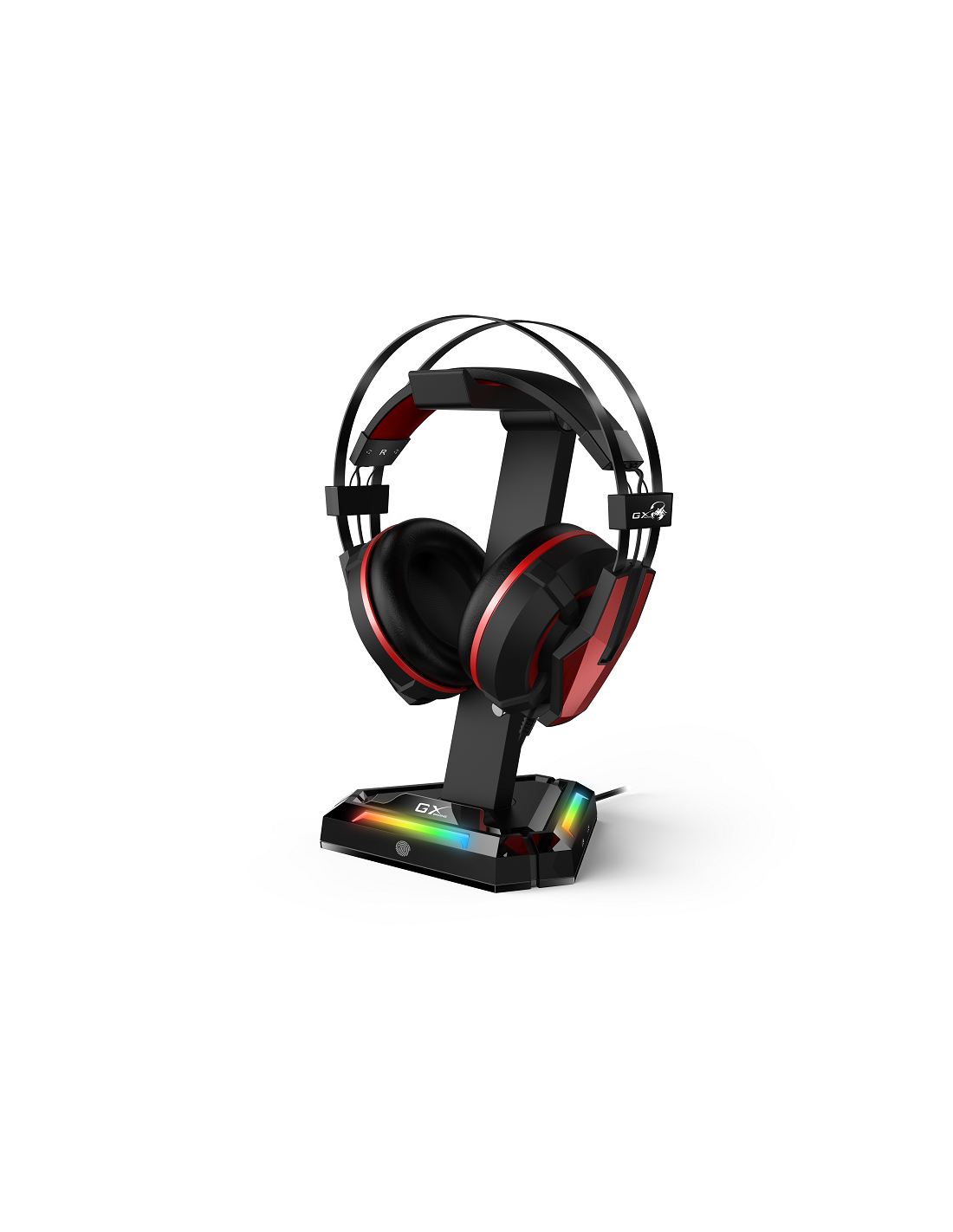 GENIUS PORTA CUFFIA GX-UH100 LED + HUB USB