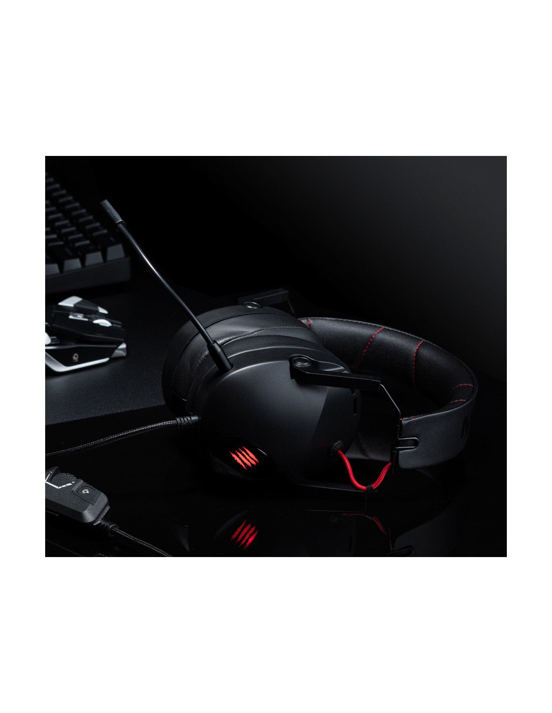 MAD CATZ GAMING CUFFIE P.I.L.O.T. 5 USB SURROUND VIRT 7.1 PAD MAD PRO RGB