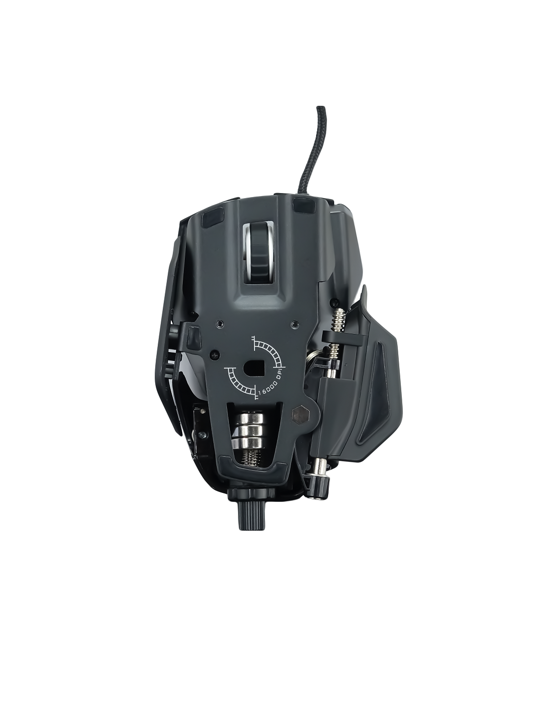 MAD CATZ GAMING MOUSE R.A.T. 8+ BLACK OTTICO ALLUMINIO +16K DPI 11xPUL PRG