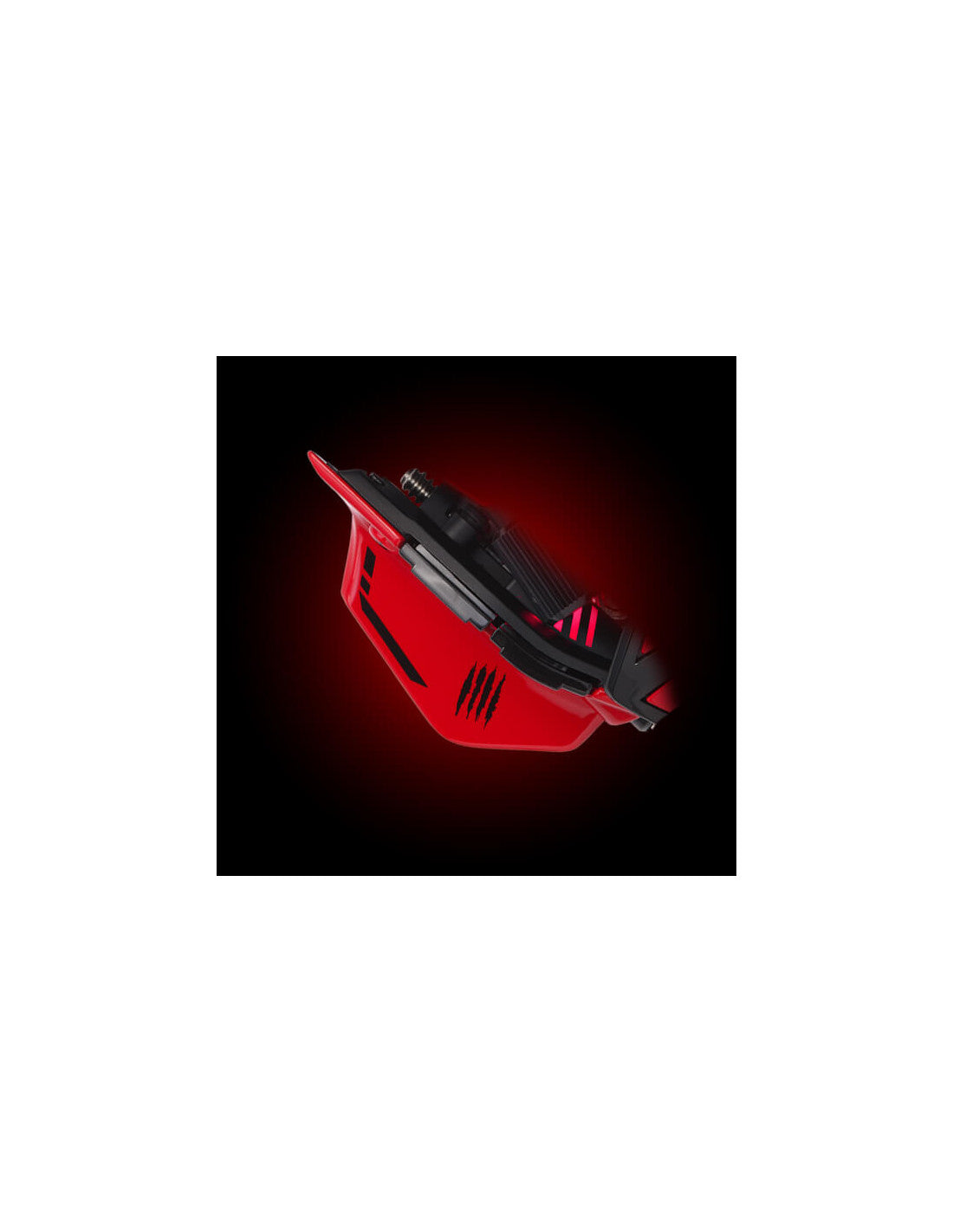 MAD CATZ GAMING MOUSE R.A.T. 8+ RED OTTICO ALLUMINIO +16K DPI 11xPUL PRG