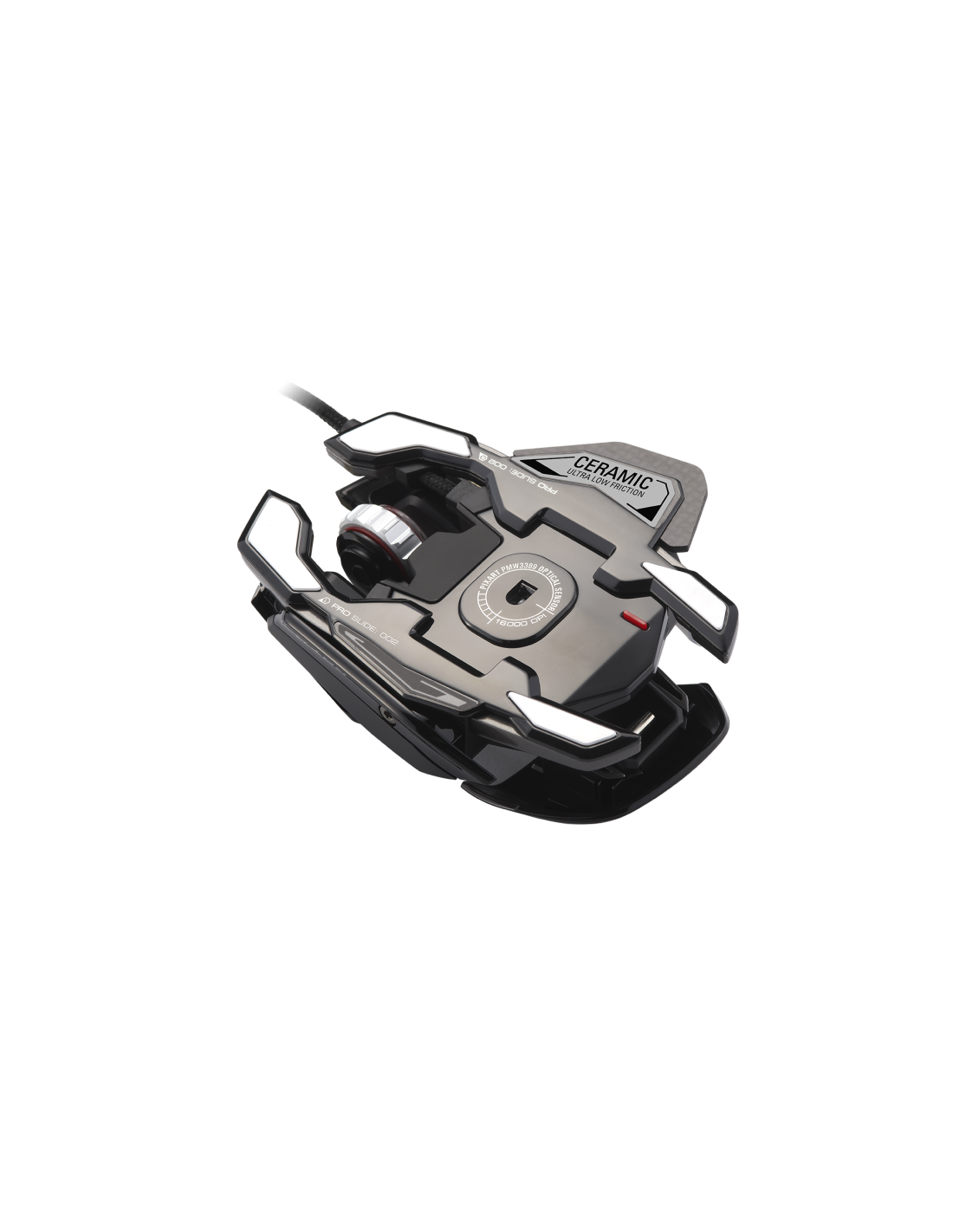MAD CATZ GAMING MOUSE R.A.T. PRO X3 BLACK OTTICO MAGNESIO 16K DPI 10xPUL PR
