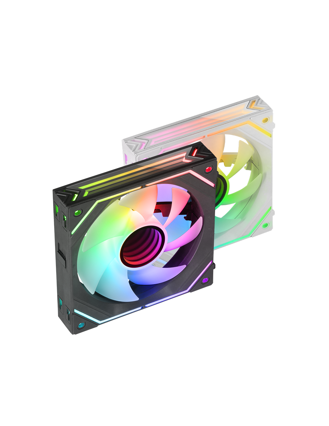 MARS GAMING MF-LINKFINITYKIT, PWM MODULAR ARGB FAN KIT, ARGB CONTROLLER, WH