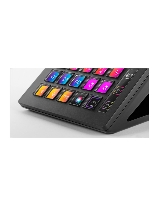 MARSGAMING SLIM STREAM DECK MSD-ONE BLACK CUSTOM KEYS+SOFTWARE