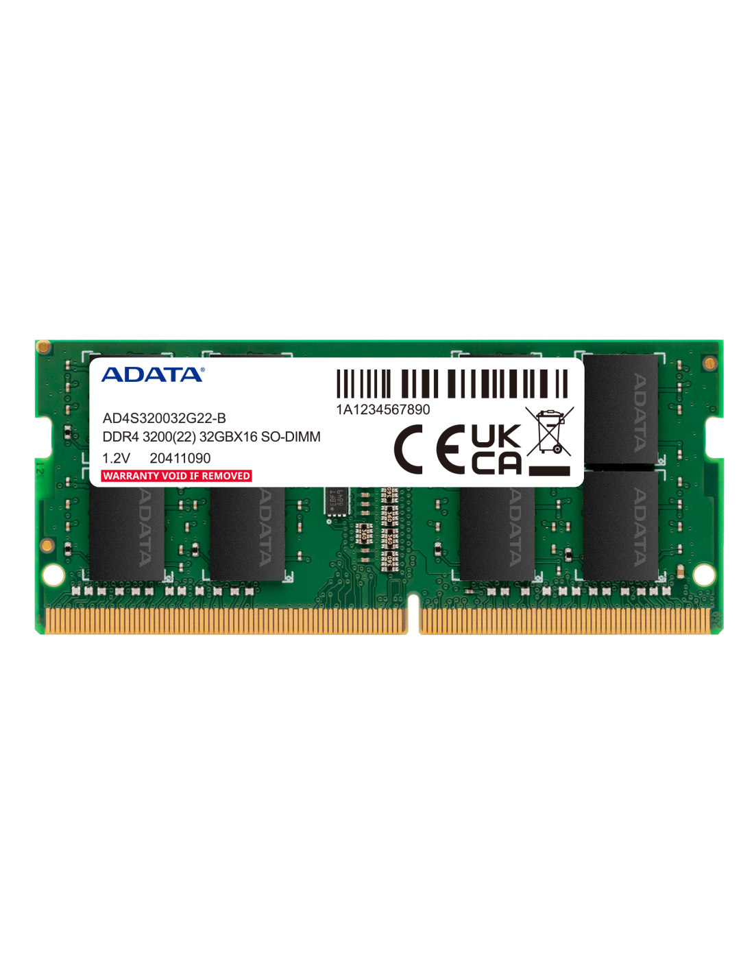 MEM ADATA 32GB DDR4 3200MHz SO-DIMM MEMAD4S320032G22-SGN