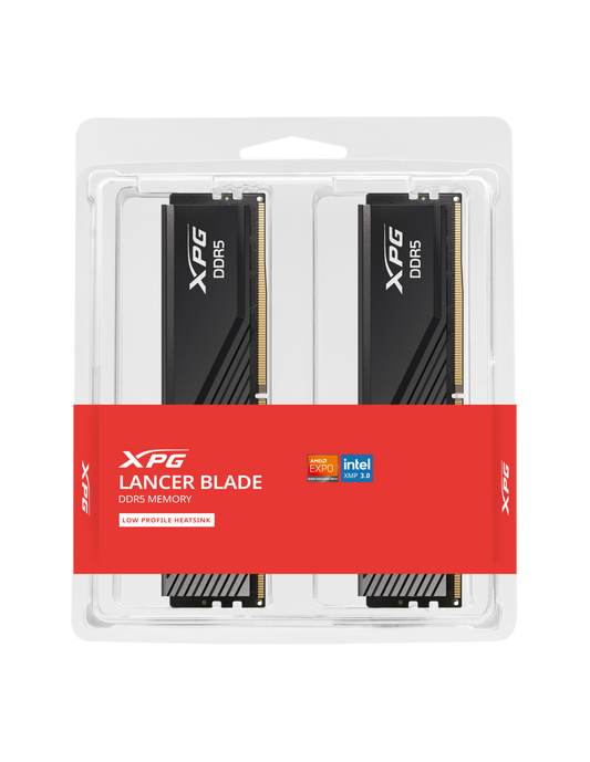 MEM DDR5 ADATA XPG LANCER BLADE 32GB(2x16GB)6000MHz BIANCA X5U6000C3016G-DT