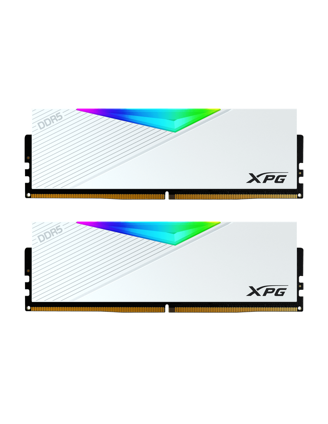 MEM DDR5 ADATA XPG LANCER RGB 32GB (2x16GB) 6000MHz WHITE AX5U6000C3016G-DC