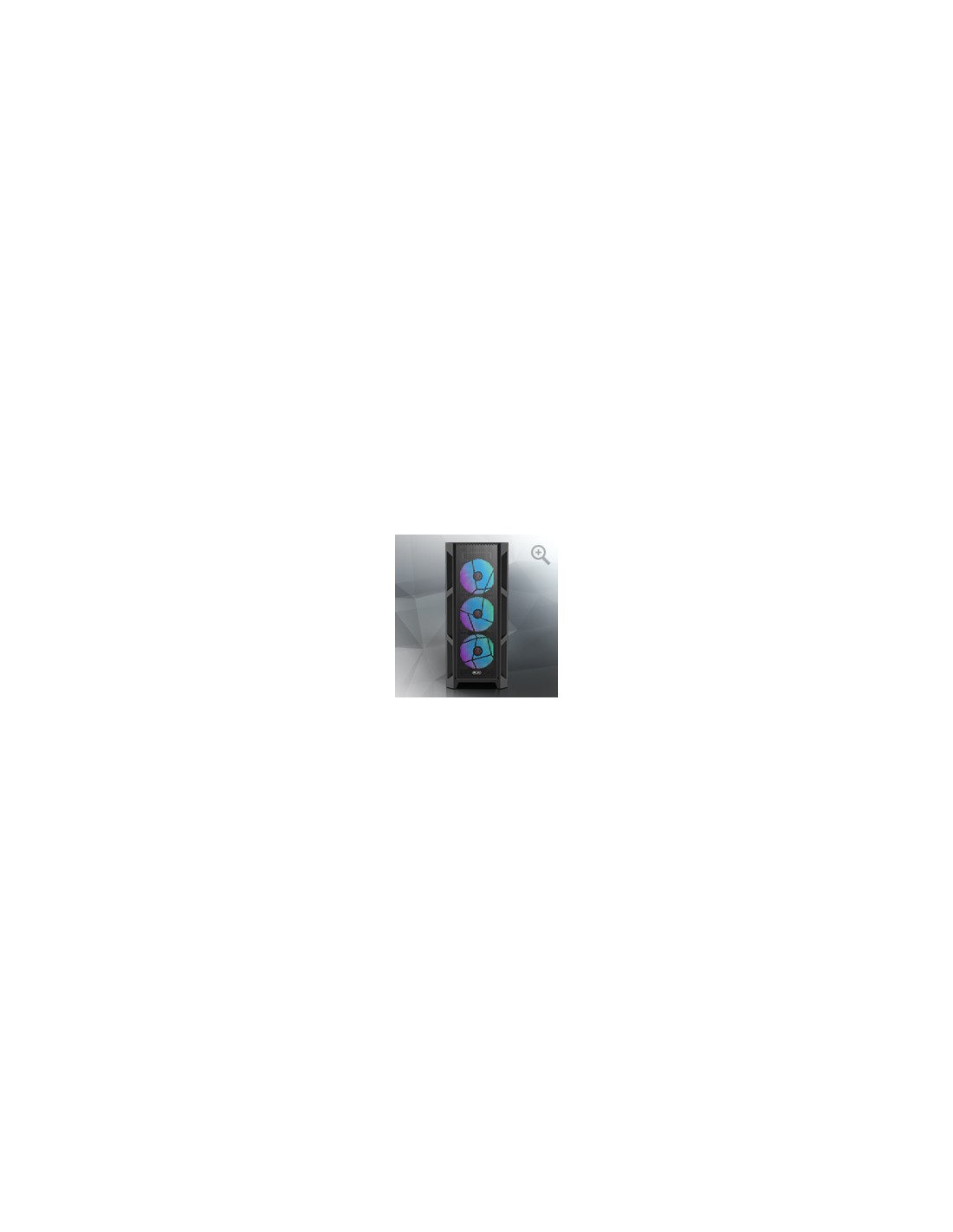 RAIJINTEK CASE M.TOWER ARCADIA III MS4 4xARGB FAN TG 365mm VGA