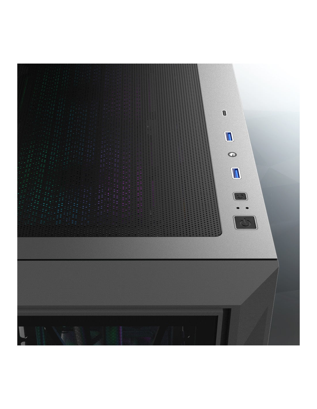 RAIJINTEK CASE M.TOWER PONOS ULTRA TG4 ARGB FAN*4 TYPE C USB3.0