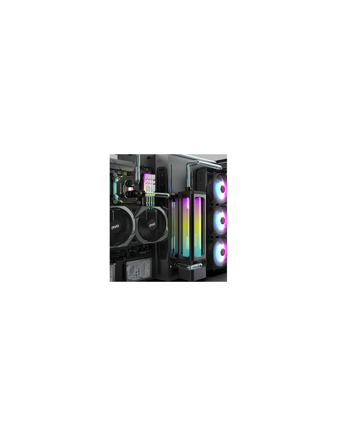 RAIJINTEK DIY KIT SCYLLA PRO CA240 5V ARGB POMPA+W.BLOCK+RAD.+REFR+FAN+...