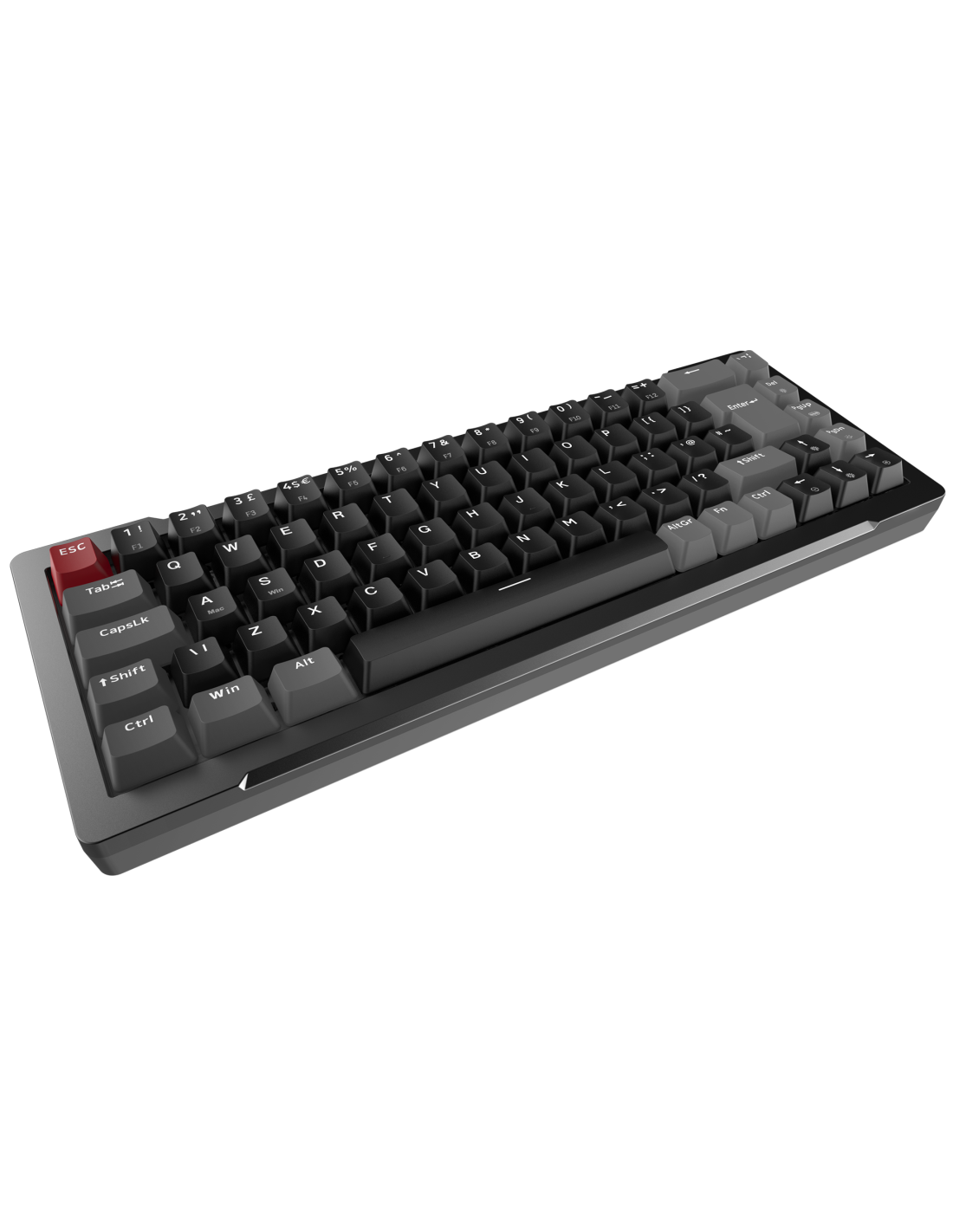 RAIJINTEK TASTIERA GAMING MGA-68 BLACK ALLUMINIO ARGB MAGNETIC SWITCH