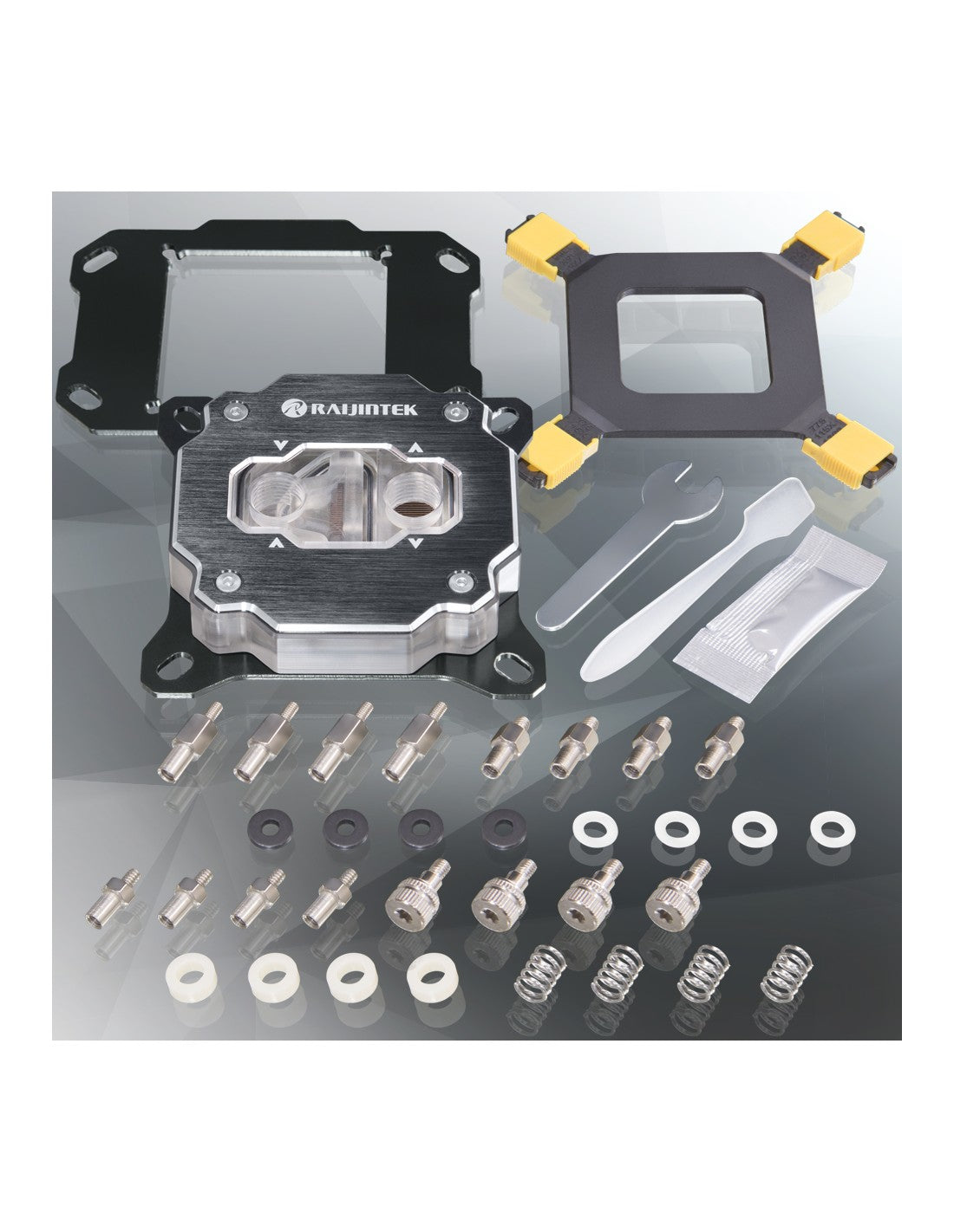 RAIJINTEK WATER BLOCK FORKIS PRO RBW 5V ARGB G1/4'' per INTEL & AMD