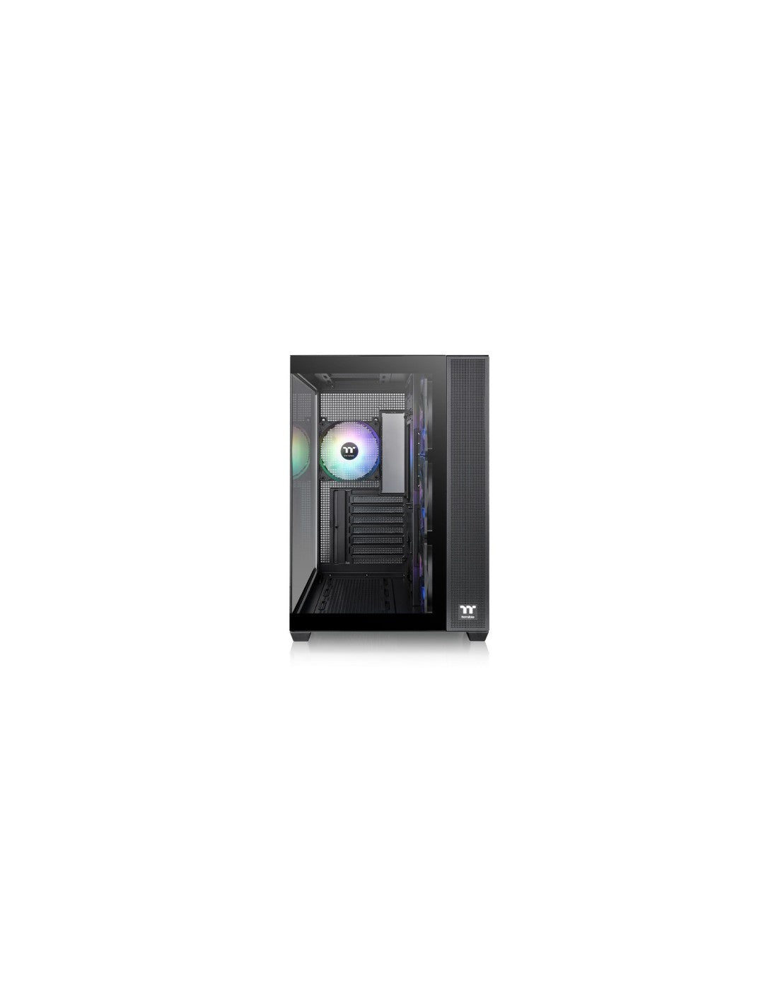 THERMALTAKE CASE M.TOWER VIEW 380TG ARGB BLACK TG 4xARGB Fan