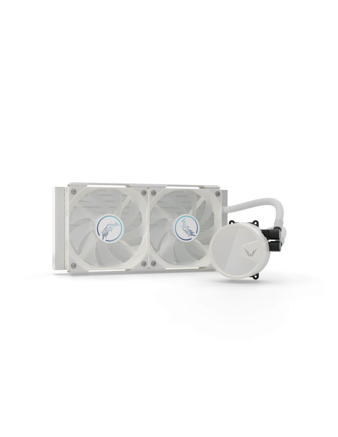 VALKYRIE RAFF. CPU LIQUIDO A240 ARGB WHITE VK-AIOA240W