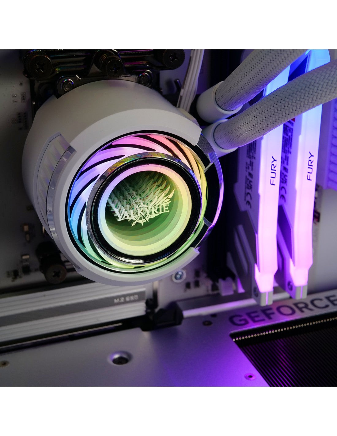 VALKYRIE RAFF. CPU LIQUIDO JARN 360 ARGB WHITE VK-AIOJR360W