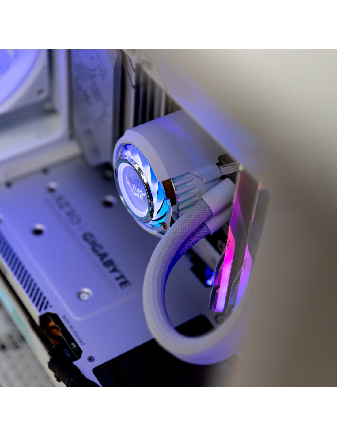 VALKYRIE RAFF. CPU LIQUIDO JARN 360 ARGB WHITE VK-AIOJR360W