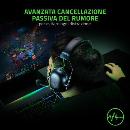 Razer BlackShark V2 X - Cuffie da Gioco Esports Cablate Multipiattaforma