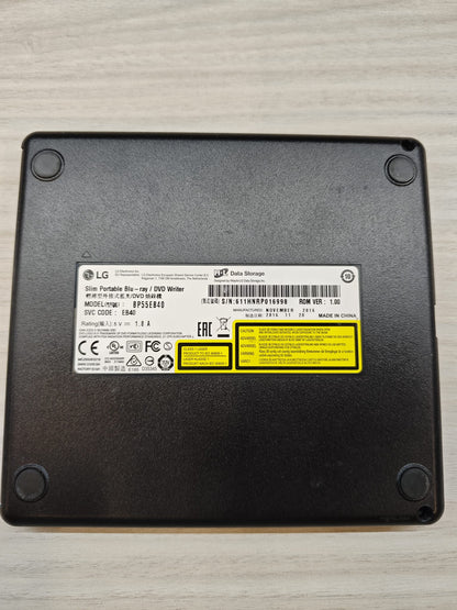 LG BP55 Slim Masterizzatore Blu-Ray Portatile USB2.0, Nero